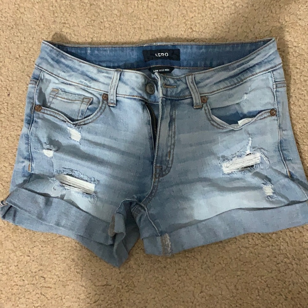 AERO JEAN SHORTS!!